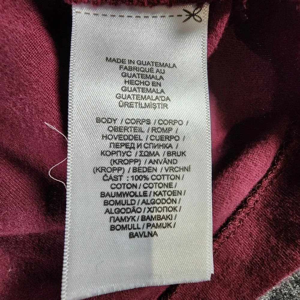 Polo Ralph Lauren‎ Men's Preppy Polo Bear Shirt Size L Maroon Ivy League